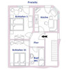 Grundriss Ferienwohnung Wiesengrund